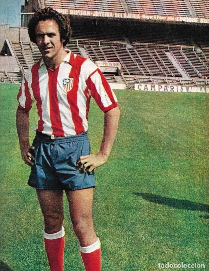 Coleccionismo deportivo: ATL&Eacute;TICO DE MADRID: P&oacute;ster de SENA. 1975 - Foto 1