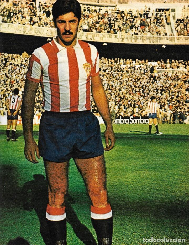 Coleccionismo deportivo: REAL SPORTING DE GIJ&Oacute;N: P&oacute;ster de MEGIDO - Foto 1