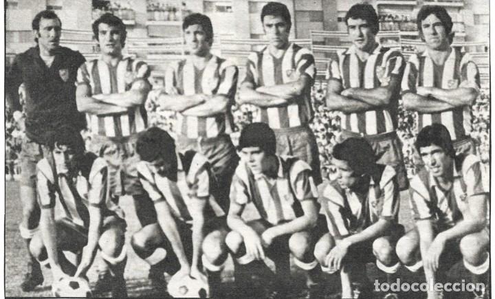 Collezionismo sportivo: ATL&Eacute;TICO DE MADRID: Recorte de un equipo de 1973