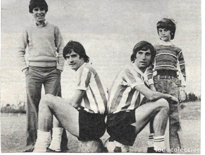 Collezionismo sportivo: ATHLETIC DE BILBAO: Recorte de ROJO I y ROJO II con sus hermanos peque&ntilde;os