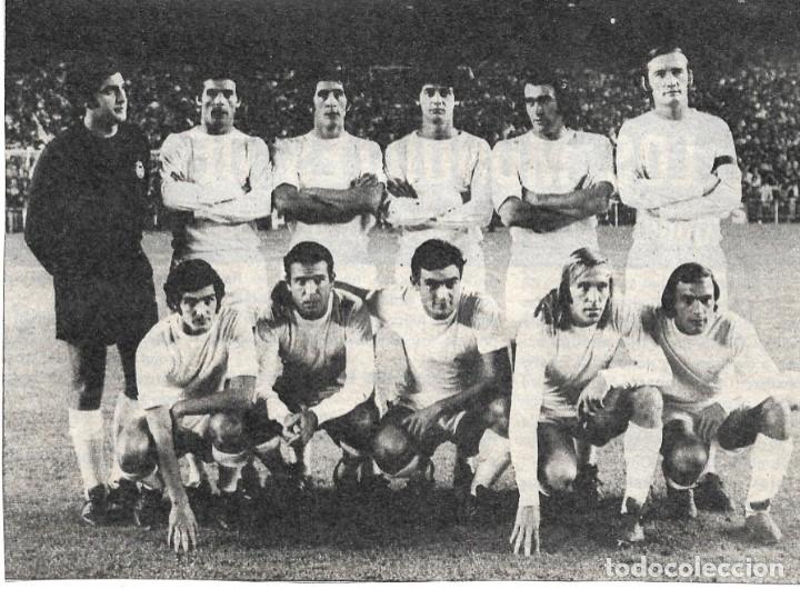 Collezionismo sportivo: REAL MADRID: Recorte de un equipo de la temporada 73-74