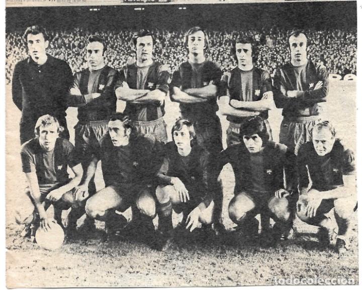 Collezionismo sportivo: BAR&Ccedil;A: Recorte de un equipo de la temporada 73-74