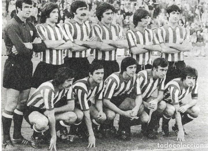Collezionismo sportivo: ATHLETIC DE BILBAO: Recorte de un equipo de la temporada 74-75