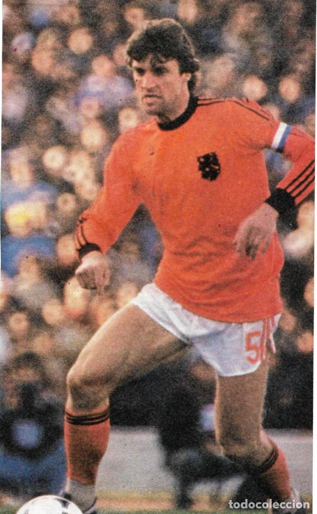 Coleccionismo deportivo: SELECCI&Oacute;N DE F&Uacute;TBOL DE PAISES BAJOS: Gran recorte de Ruud KROL. 1978
