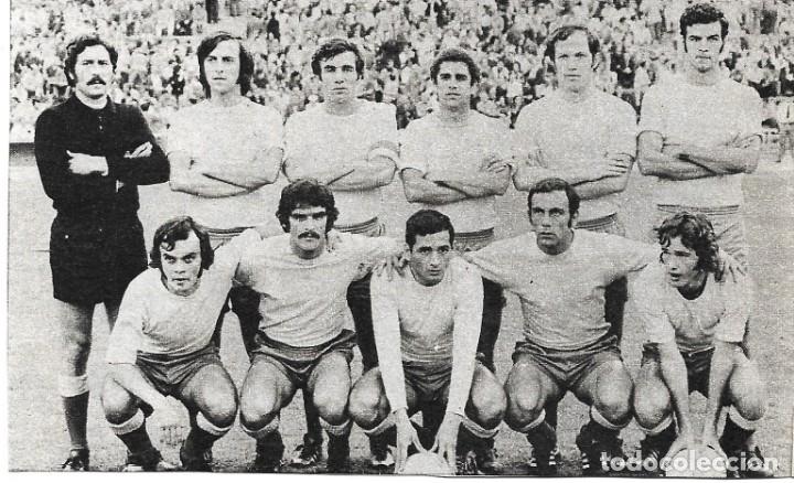 Sports collectibles: UNI&Oacute;N DEPORTIVA LAS PALMAS: Recorte de un equipo de 1974