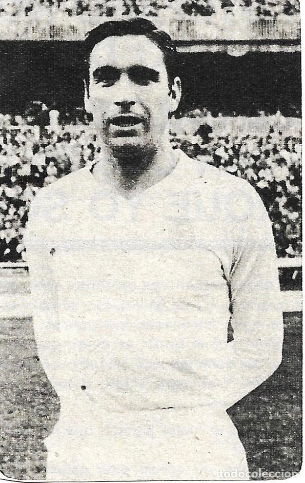 Sports collectibles: REAL MADRID: Recorte de MARQUITOS