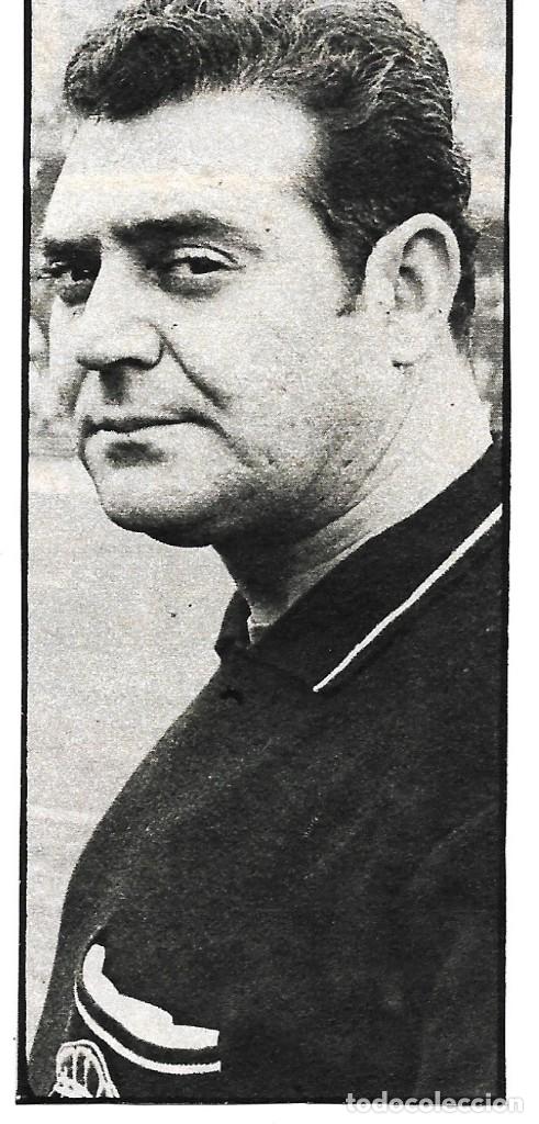 Collezionismo sportivo: Recorte del &aacute;rbitro FRANCO MART&Iacute;NEZ.1976
