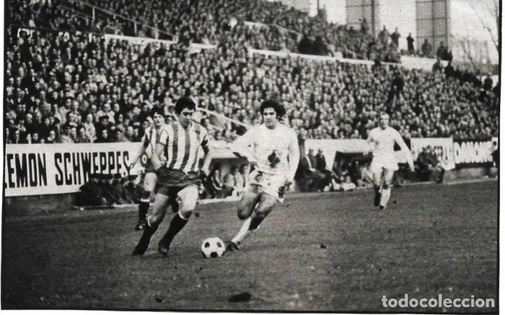 Collezionismo sportivo: REAL MADRID: Recorte de SANTILLANA en pugna con el sportinguista Jos&eacute; Manuel
