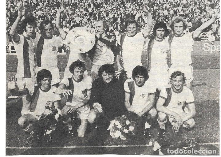 Collezionismo sportivo: BAYERN MUNICH ( MUNCHEN ): Recorte de un equipo de los primeros a&ntilde;os 70