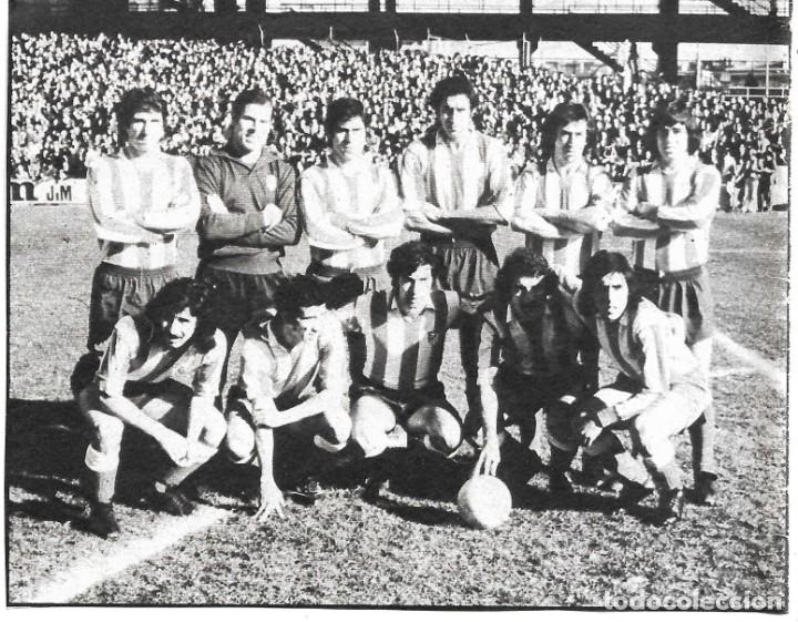 Collezionismo sportivo: ATL&Eacute;TICO DE MADRID: Recorte de un equipo de mediados de los a&ntilde;os 70