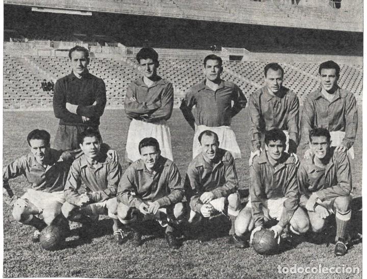 Collezionismo sportivo: SELECCI&Oacute;N ESPA&Ntilde;OLA DE F&Uacute;TBOL: Recorte de un entrenamiento de 1952