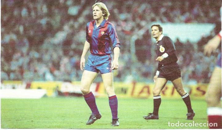 Collezionismo sportivo: BAR&Ccedil;A: Recorte de Bernd SCHUSTER