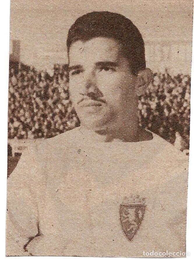Collezionismo sportivo: REAL ZARAGOZA: Recorte de DUCA