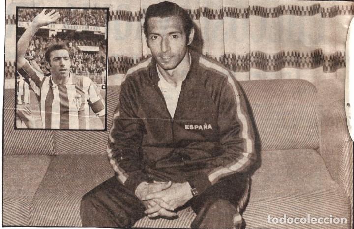 Collezionismo sportivo: Recorte de QUINI. A&ntilde;os 70