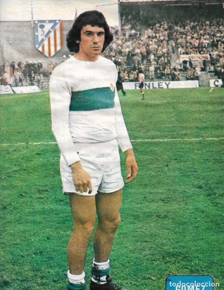 Collectionnisme sportif: ELCHE CF: P&oacute;ster de G&Oacute;MEZ VOGLINO.1975