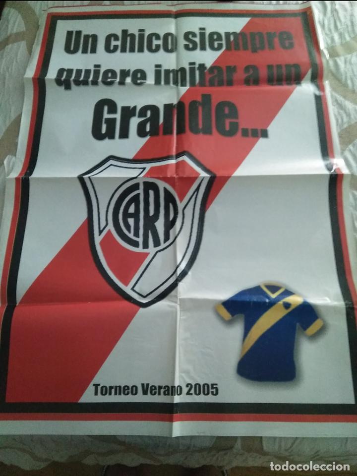 Coleccionismo deportivo: SUPERPOSTER RIVER PLATE TORNEO VERANO 2005- GRAN TAMA&Ntilde;O.