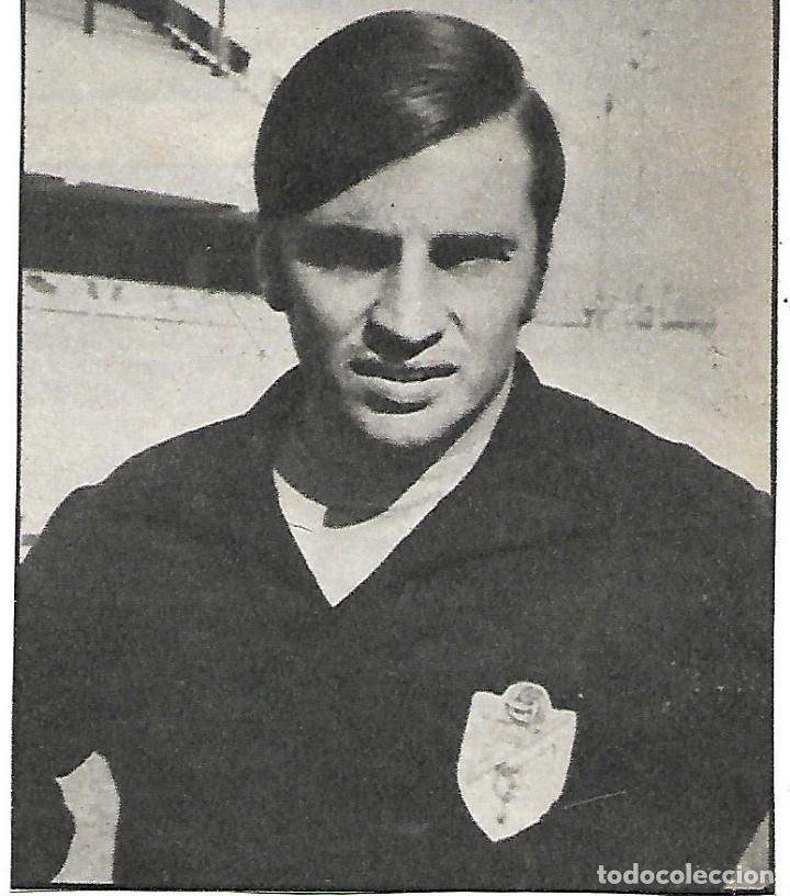 Collectionnisme sportif: GRANADA CF: Recorte de MAZURKIEWICZ. 1975