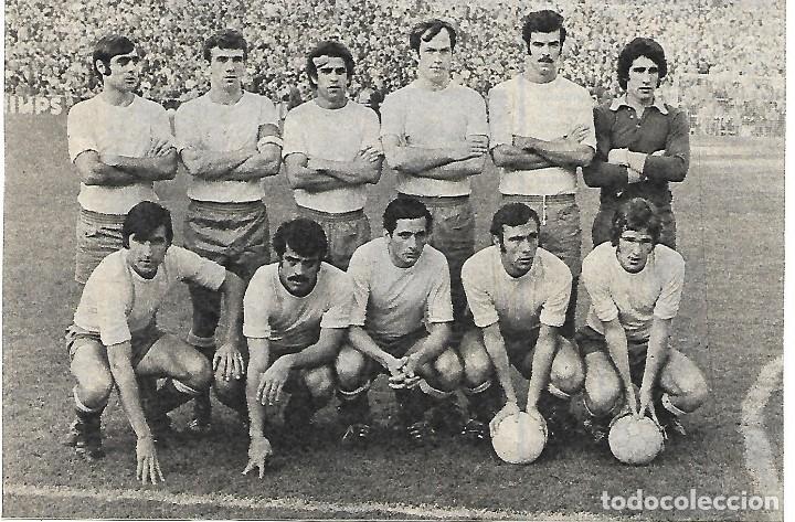 Collectionnisme sportif: UNI&Oacute;N DEPORTIVA LAS PALMAS: Gran recorte de un equipo de la temporada 73-74