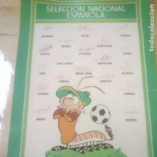 Coleccionismo deportivo: SELECCION NACIONAL ESPAÑOLA AFE, ANDRES EL CIEMPIES ESPAÑA, AÑO 1982