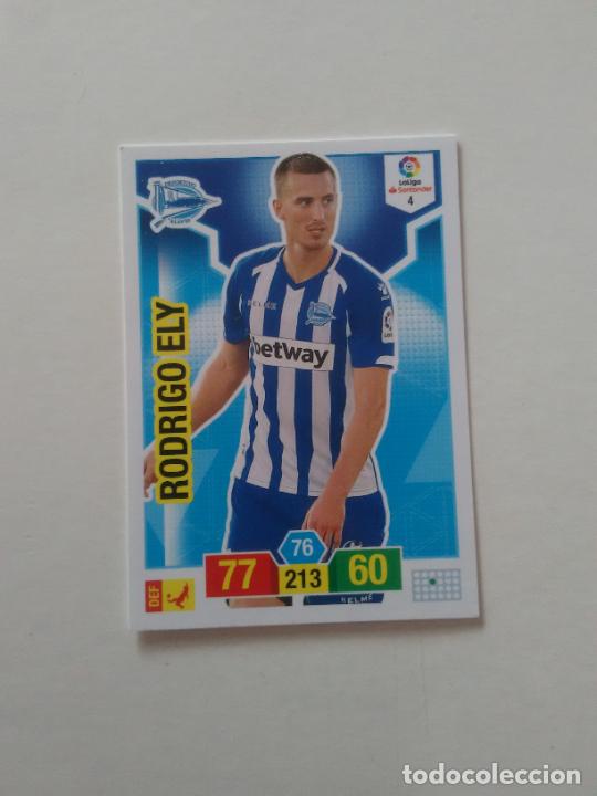 Colecionismo desportivo: 4 RODRIGO ELY ALAVES CROMO TARJETA ADRENALYN PANINI LIGA FUTBOL 2018-2019 18-19