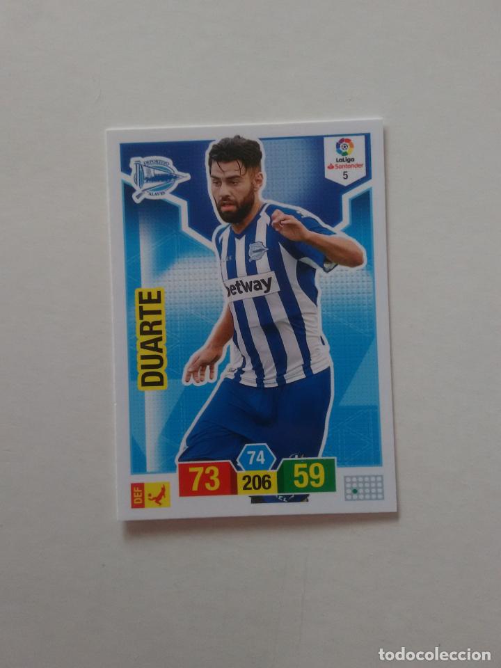 Collectionnisme sportif: 5 DUARTE ALAVES CROMO TARJETA ADRENALYN PANINI LIGA FUTBOL 2018-2019 18-19