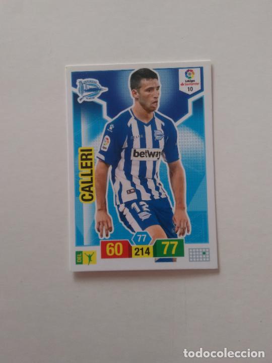 Collectionnisme sportif: 10 CALLERI ALAVES CROMO TARJETA ADRENALYN PANINI LIGA FUTBOL 2018-2019 18-19