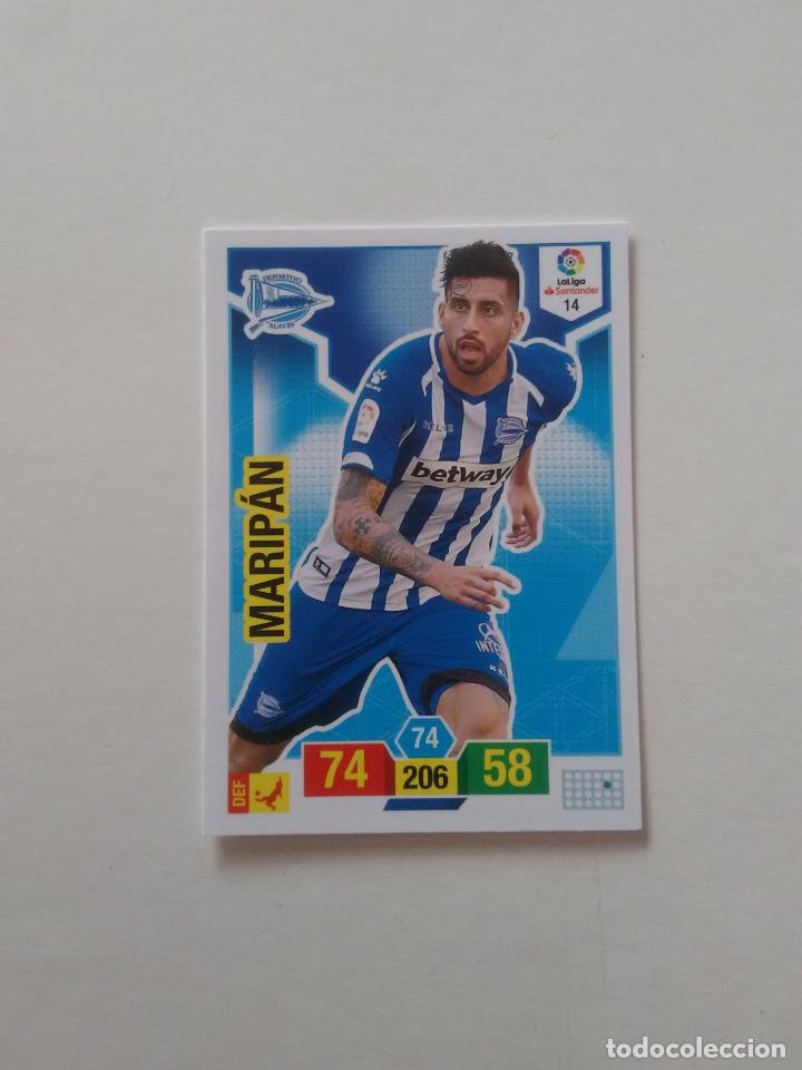 Collectionnisme sportif: 14 MARIP&Aacute;N ALAVES CROMO TARJETA ADRENALYN PANINI LIGA FUTBOL 2018-2019 18-19