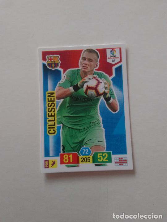 Collectionnisme sportif: 66 CILLESSEN BARCELONA BAR&Ccedil;A CROMO TARJETA ADRENALYN PANINI LIGA FUTBOL 2018-2019 18-19