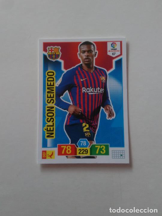 Collectionnisme sportif: 67 N&Eacute;LSON SEMEDO BARCELONA BAR&Ccedil;A CROMO TARJETA ADRENALYN PANINI LIGA FUTBOL 2018-2019 18-19