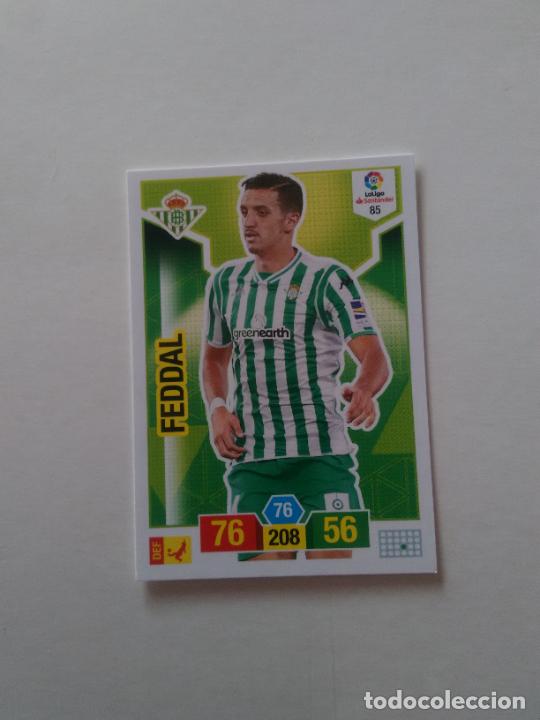 Collectionnisme sportif: 85 FEDDAL BETIS CROMO TARJETA ADRENALYN PANINI LIGA FUTBOL 2018-2019 18-19