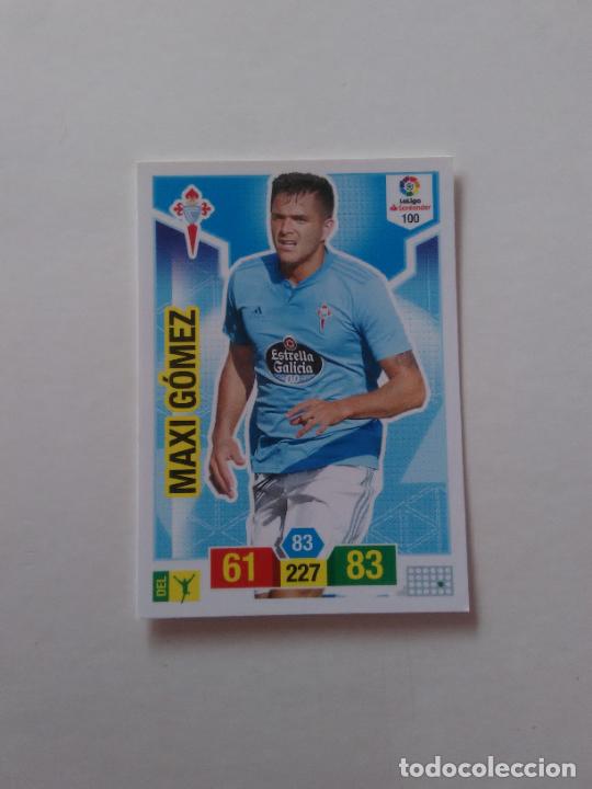 Collectionnisme sportif: 100 MAXI G&Oacute;MEZ CELTA DE VIGO CROMO TARJETA ADRENALYN PANINI LIGA FUTBOL 2018-2019 18-19