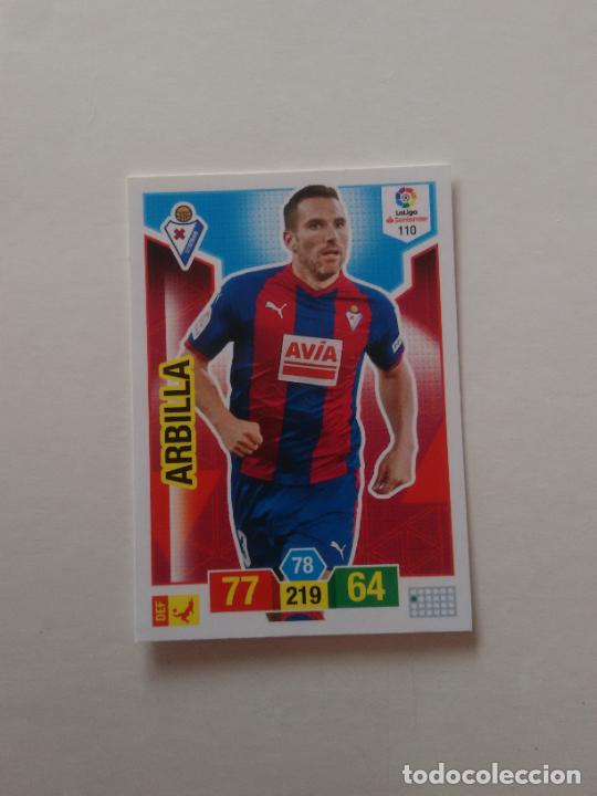 Collectionnisme sportif: 110 ARBILLA EIBAR CROMO TARJETA ADRENALYN PANINI LIGA FUTBOL 2018-2019 18-19