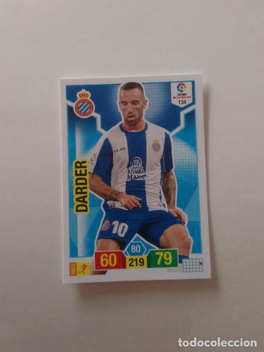 Collectionnisme sportif: 134 DARDER ESPANYOL ESPA&Ntilde;OL CROMO TARJETA ADRENALYN PANINI LIGA FUTBOL 2018-2019 18-19