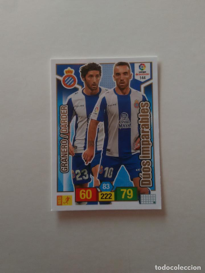 Collectionnisme sportif: 144 GRANERO DARDER ESPANYOL ESPA&Ntilde;OL CROMO TARJETA ADRENALYN PANINI LIGA FUTBOL 2018-2019 18-19