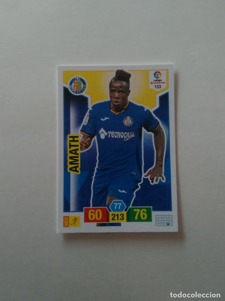Collectionnisme sportif: 153 AMATH GETAFE CROMO TARJETA ADRENALYN PANINI LIGA FUTBOL 2018-2019 18-19