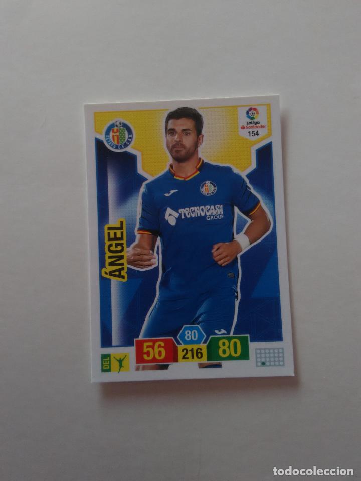 Collectionnisme sportif: 154 &Aacute;NGEL GETAFE CROMO TARJETA ADRENALYN PANINI LIGA FUTBOL 2018-2019 18-19