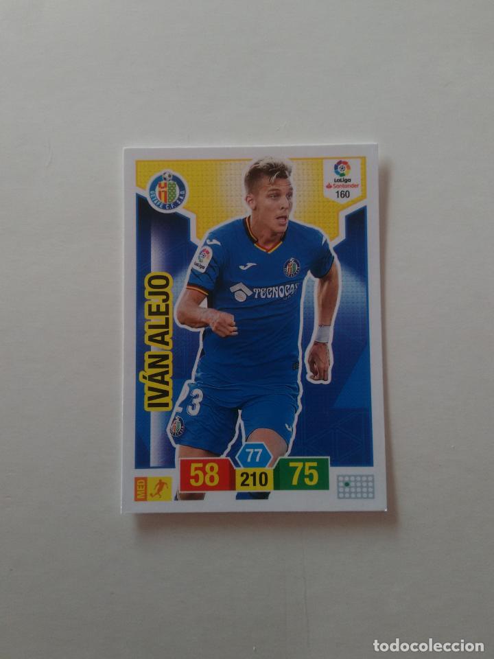 Collectionnisme sportif: 160 IV&Aacute;N ALEJO GETAFE CROMO TARJETA ADRENALYN PANINI LIGA FUTBOL 2018-2019 18-19