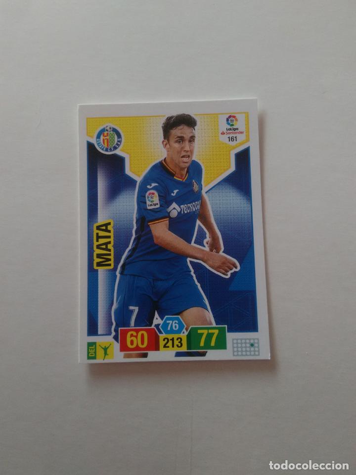 Collectionnisme sportif: 161 MATA GETAFE CROMO TARJETA ADRENALYN PANINI LIGA FUTBOL 2018-2019 18-19