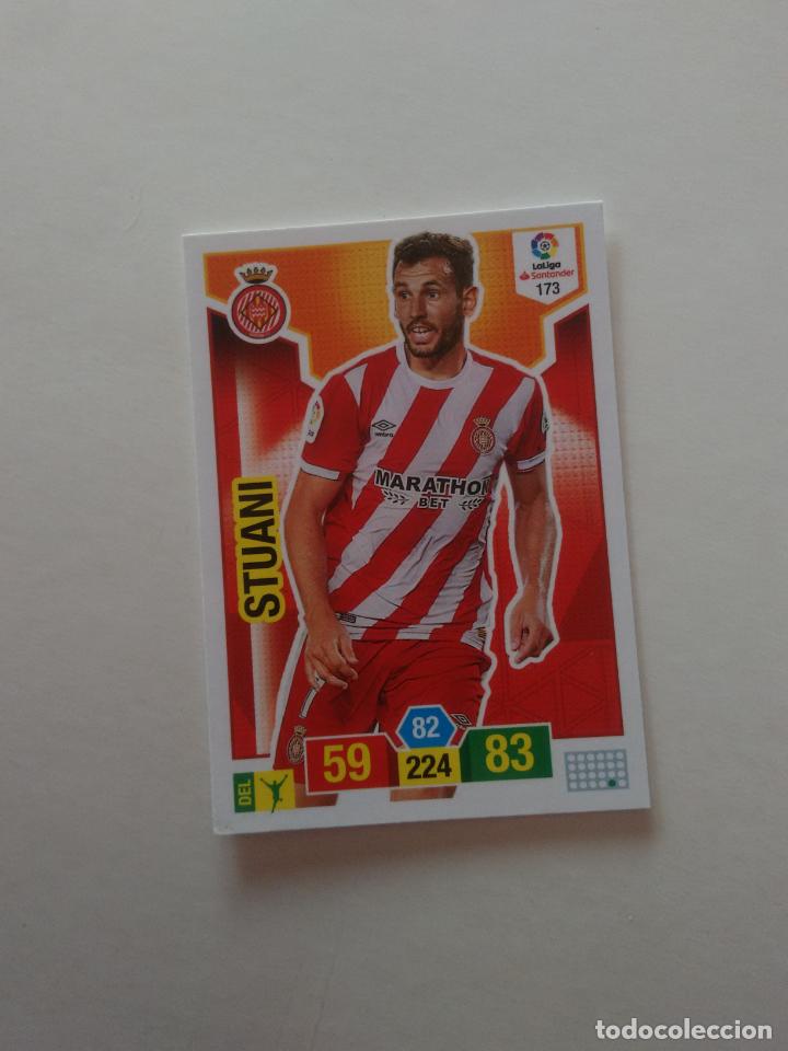 Collezionismo sportivo: 173 STUANI GIRONA CROMO TARJETA ADRENALYN PANINI LIGA FUTBOL 2018-2019 18-19