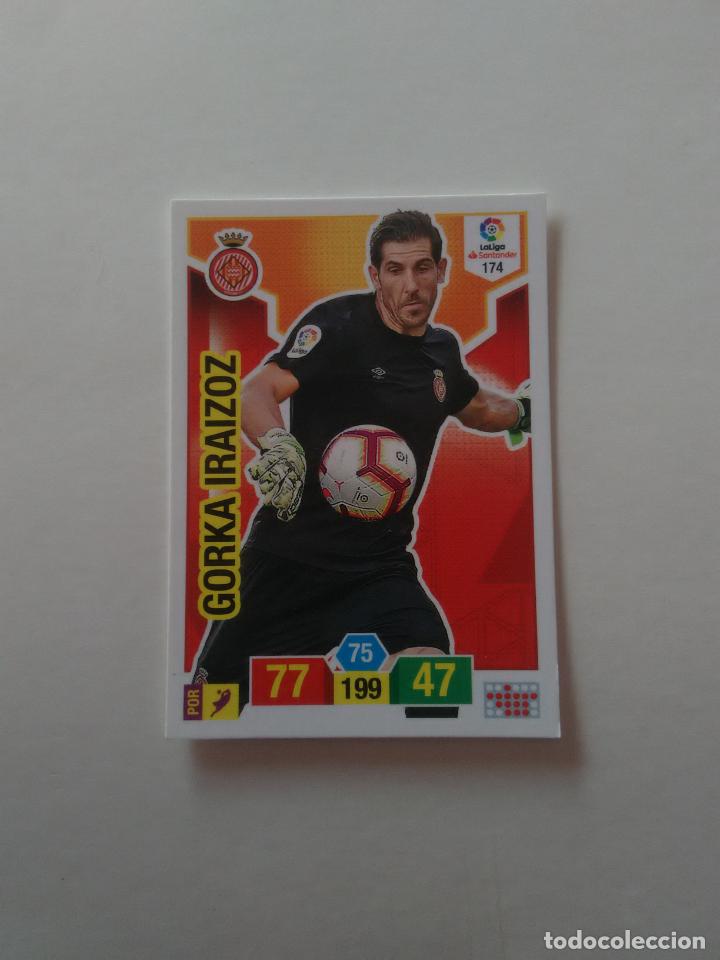 Collezionismo sportivo: 174 GORKA IRAIZOZ GIRONA CROMO TARJETA ADRENALYN PANINI LIGA FUTBOL 2018-2019 18-19