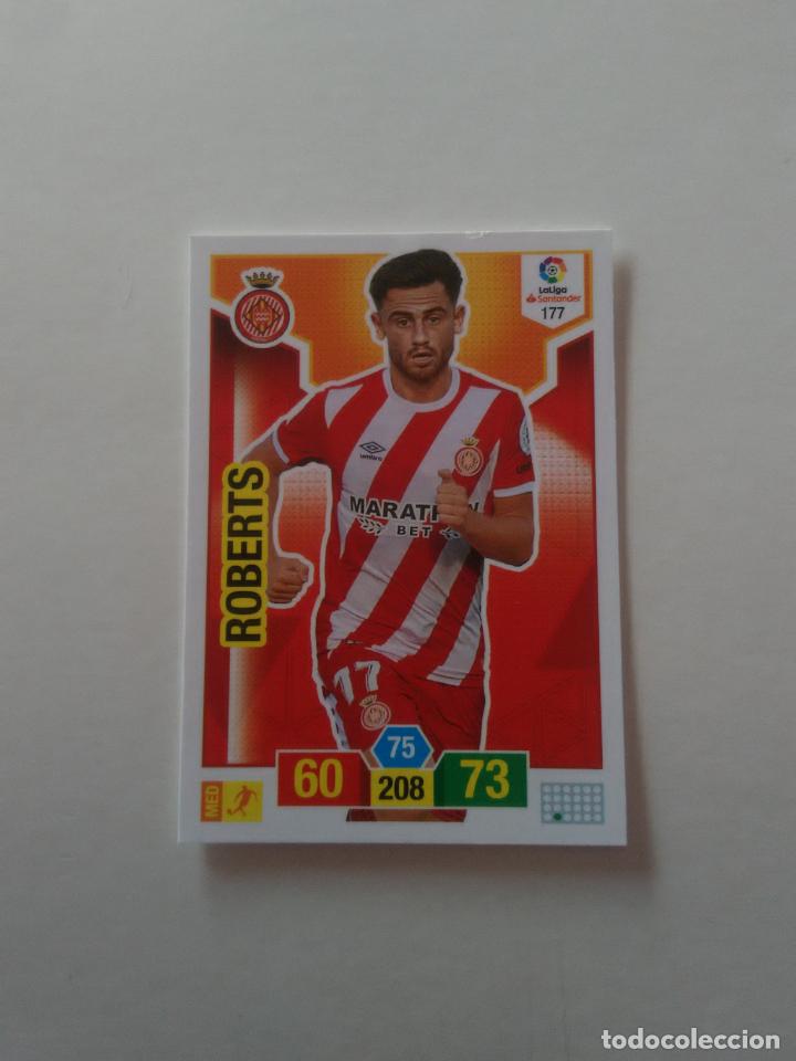 Collezionismo sportivo: 177 ROBERTS GIRONA CROMO TARJETA ADRENALYN PANINI LIGA FUTBOL 2018-2019 18-19