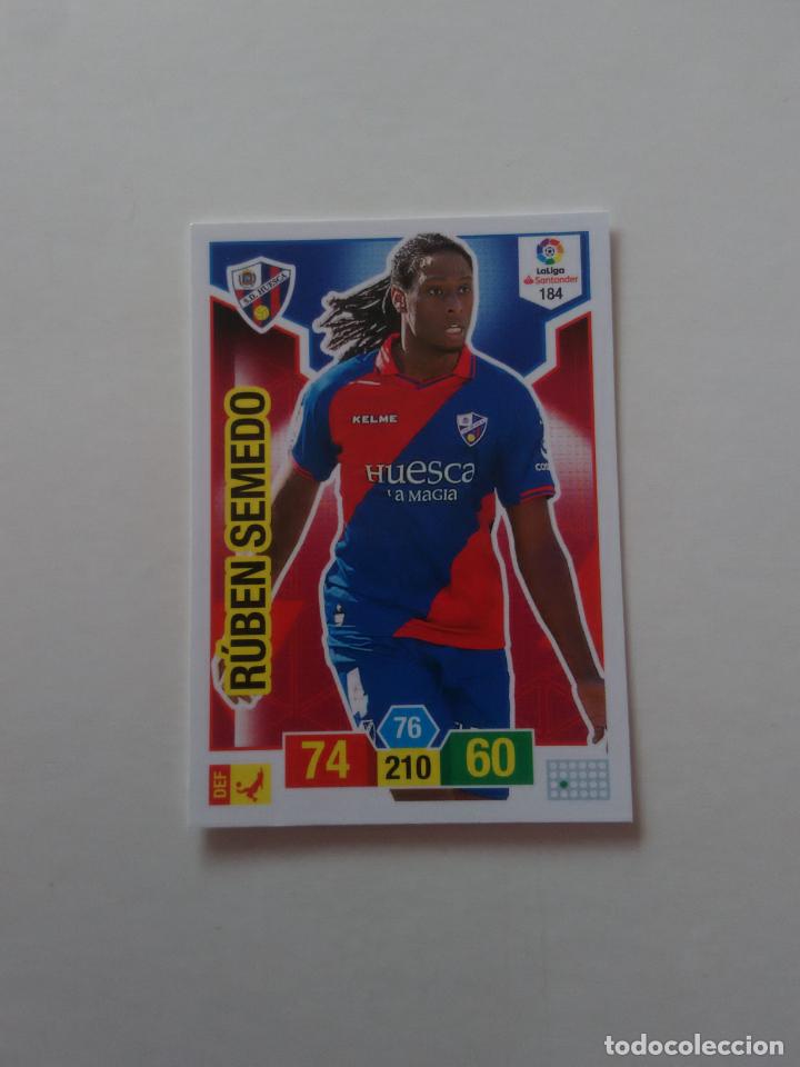 Collezionismo sportivo: 184 R&Uacute;BEN SEMEDO HUESCA CROMO TARJETA ADRENALYN PANINI LIGA FUTBOL 2018-2019 18-19
