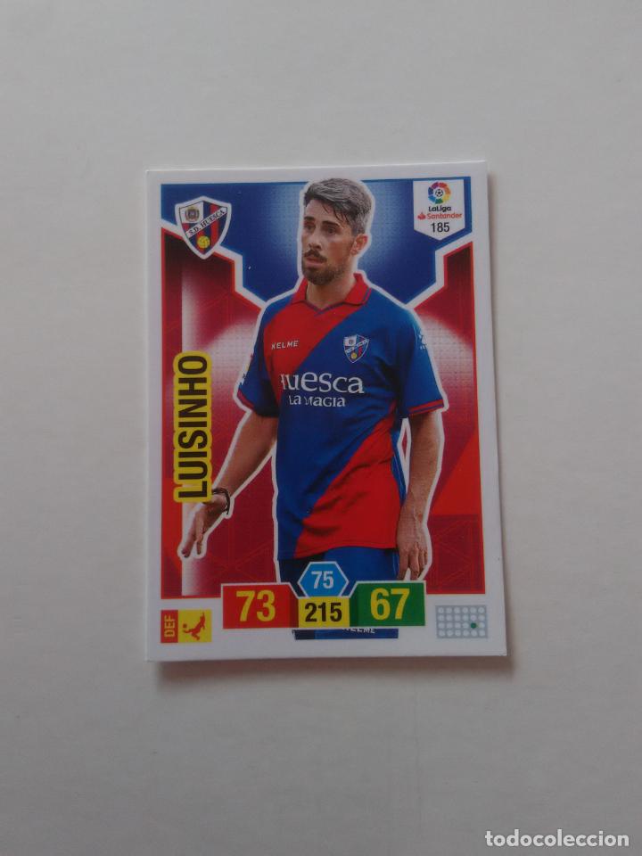 Collezionismo sportivo: 185 LUISINHO HUESCA CROMO TARJETA ADRENALYN PANINI LIGA FUTBOL 2018-2019 18-19