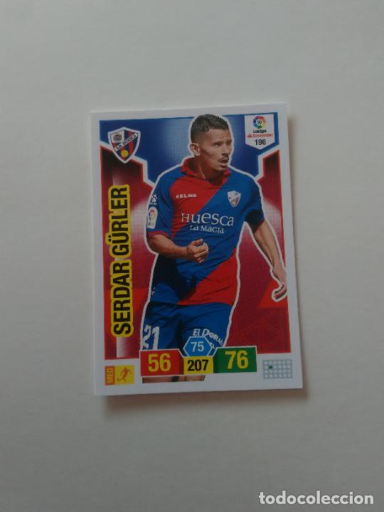 Collezionismo sportivo: 196 SERDAR GURLER HUESCA CROMO TARJETA ADRENALYN PANINI LIGA FUTBOL 2018-2019 18-19