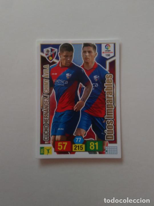 Collezionismo sportivo: 198 CUCHO HERN&Aacute;NDEZ CHIMY &Aacute;VILA HUESCA CROMO TARJETA ADRENALYN PANINI LIGA FUTBOL 2018-2019 18-19