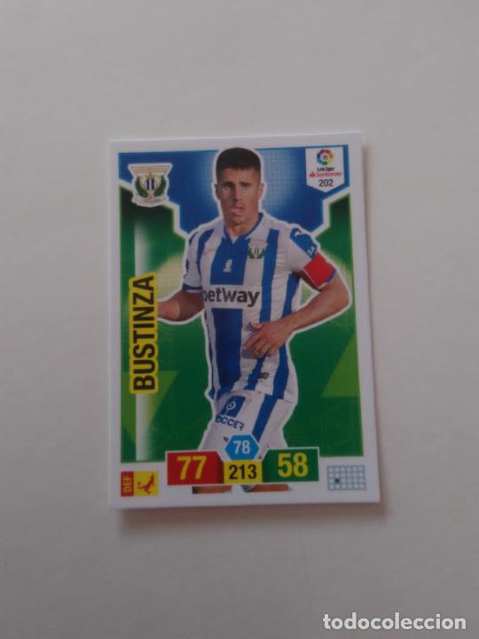 Collezionismo sportivo: 202 BUSTINZA LEGAN&Eacute;S CROMO TARJETA ADRENALYN PANINI LIGA FUTBOL 2018-2019 18-19