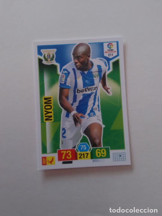 Collezionismo sportivo: 211 NYOM LEGAN&Eacute;S CROMO TARJETA ADRENALYN PANINI LIGA FUTBOL 2018-2019 18-19