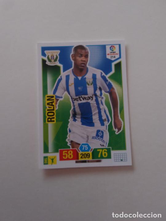 Collectionnisme sportif: 214 ROLAN LEGAN&Eacute;S CROMO TARJETA ADRENALYN PANINI LIGA FUTBOL 2018-2019 18-19