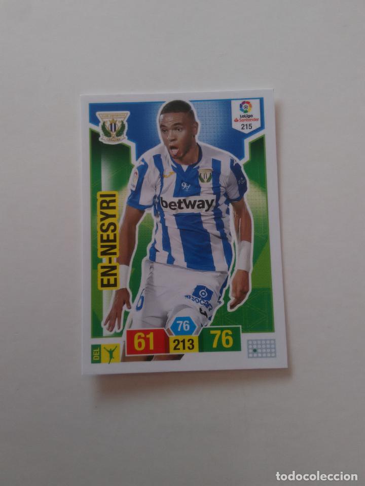 Collectionnisme sportif: 215 EN-NESYRI LEGAN&Eacute;S CROMO TARJETA ADRENALYN PANINI LIGA FUTBOL 2018-2019 18-19