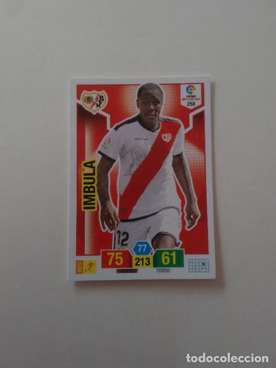 Collectionnisme sportif: 258 IMBULA RAYO VALLECANO CROMO TARJETA ADRENALYN PANINI LIGA FUTBOL 2018-2019 18-19